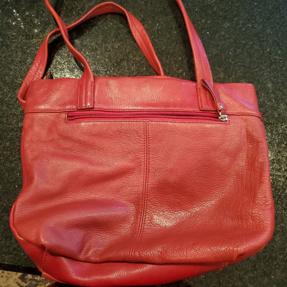 Giani Bernini red shoulder bag - Picture 8 of 9
